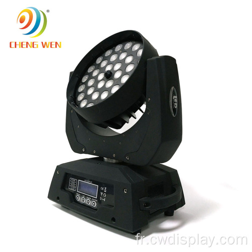 36PCS 12W / 15W / 18W LED WASH Zoom Cercle Cercle Cercle